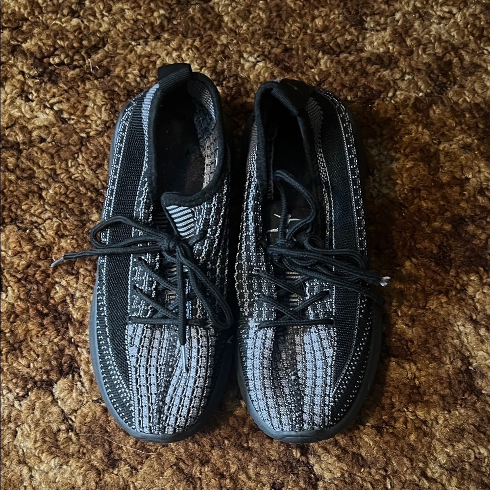 Stylish Black and Gray Shoes